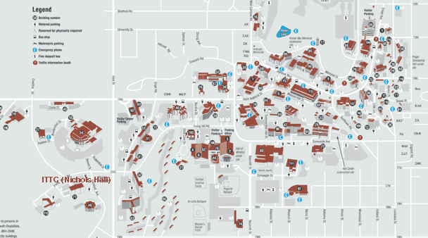 Ku Campus Map