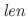 $\mathit{len}$