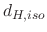 $d_{H, iso} \leq \frac54 d_{GH}$